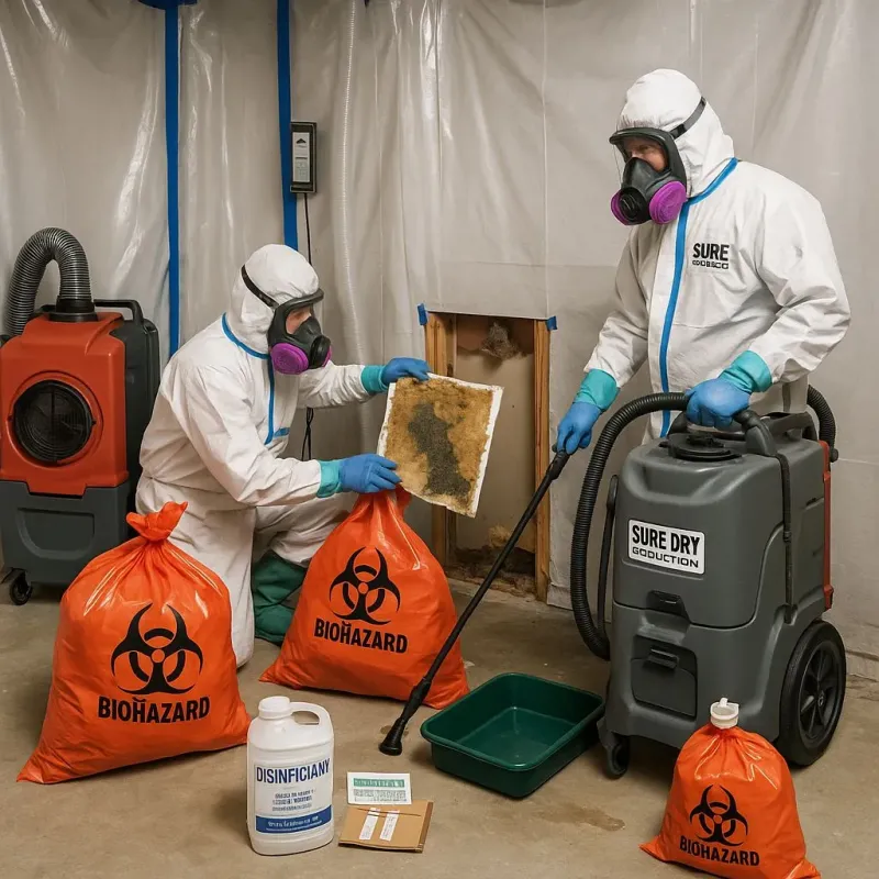 Contaminated Water Handling Protocols process in Ridgeland, MS