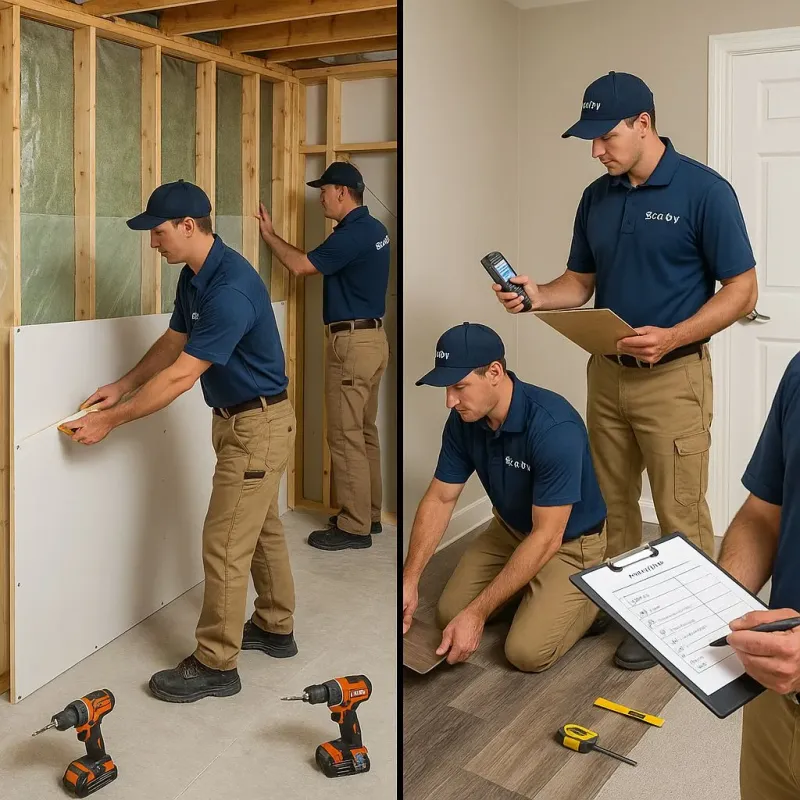 Repairs and Reconstruction process in Ridgeland, MS